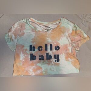 Hello baby maternity shirt